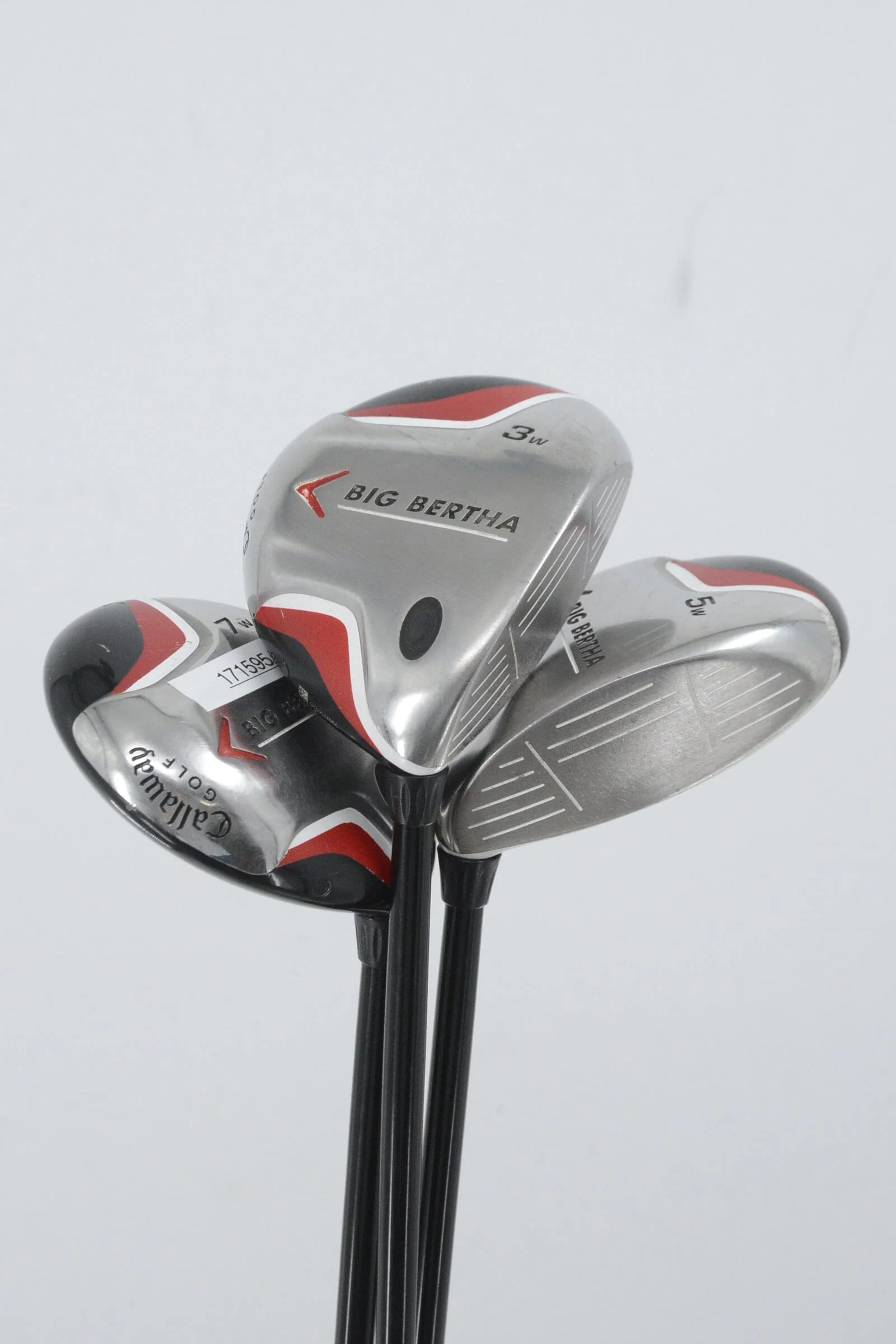 Callaway Big Bertha 2007 3W, 5W, 7W Wood Set SR Flex