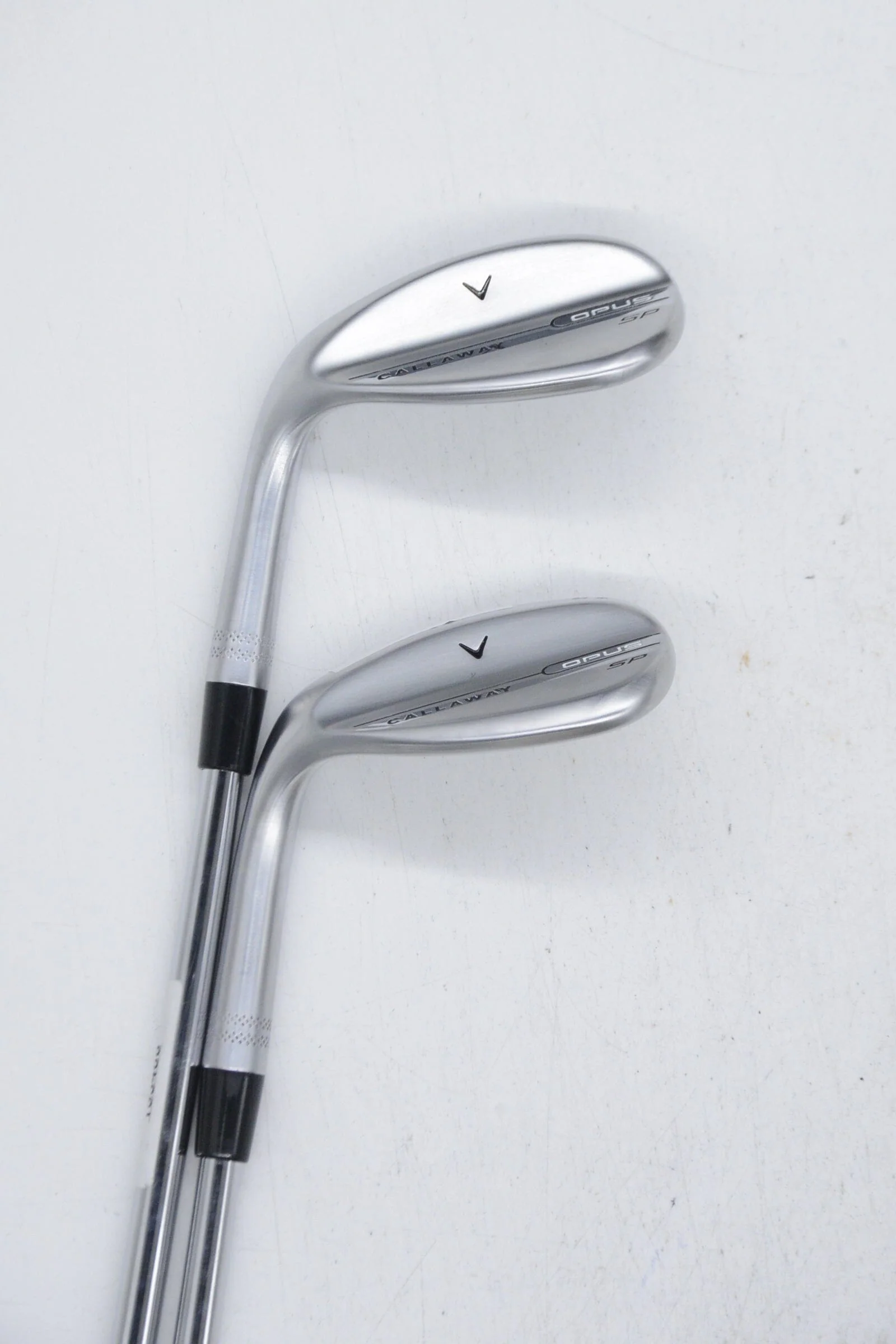 Lefty Callaway OPUS SP Brushed Chrome 56 & 60 Degree Wedge Set S Flex