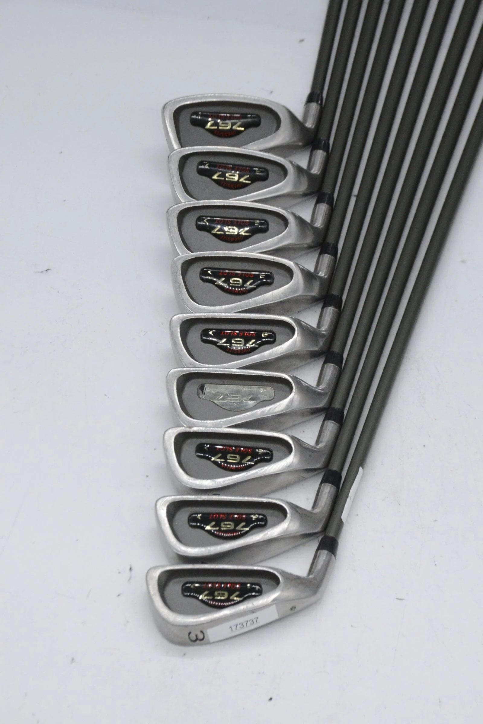 Lefty 767 Oversize Sole Slot 3-PW, SW Iron Set R Flex +0.25" - Image 3