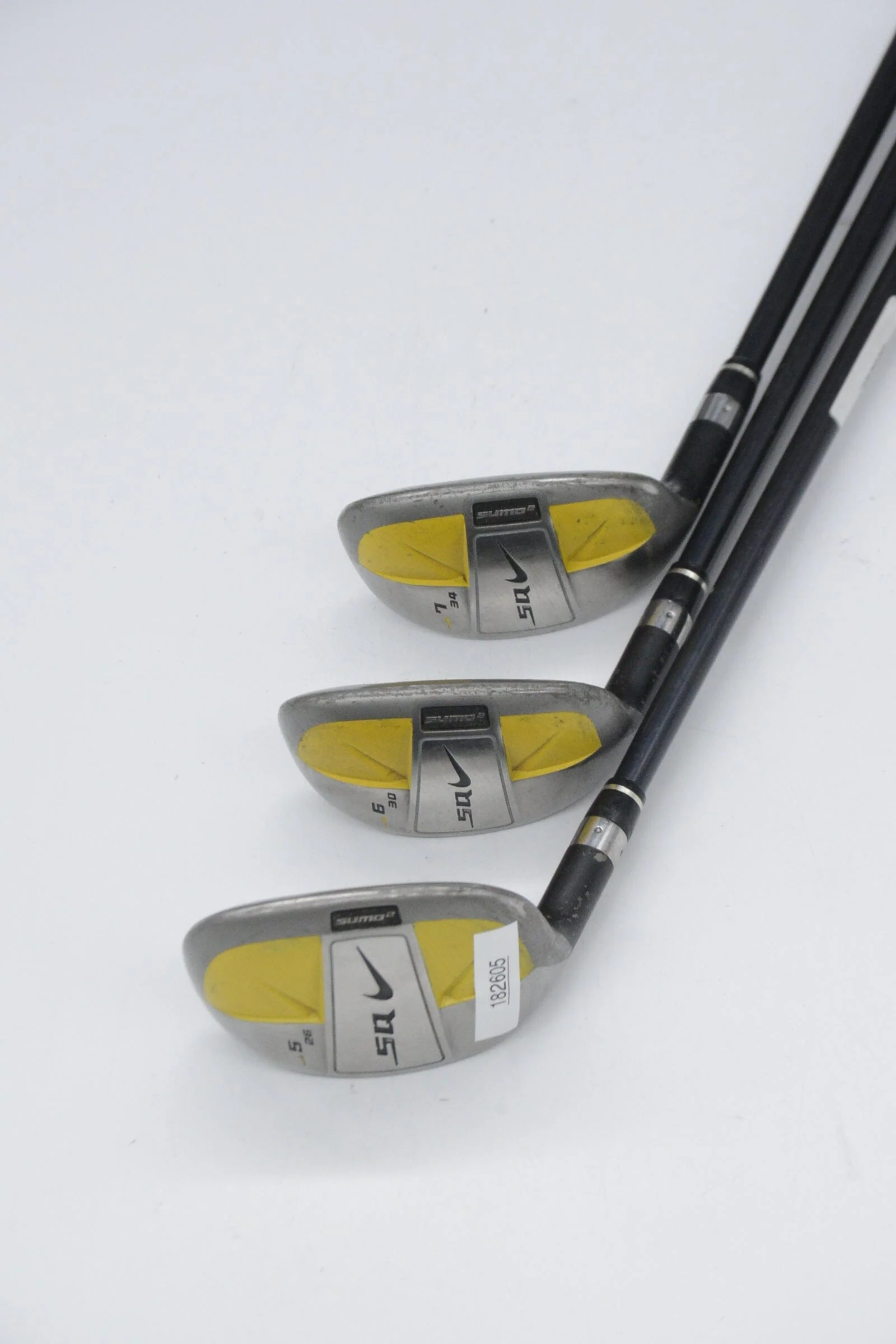 Lefty Nike SQ Sumo 2 5H, 6H, 7H Hybrid Set R Flex - Image 3