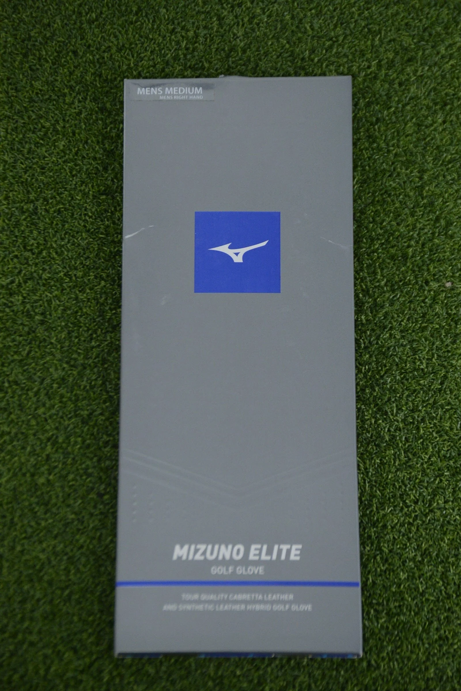 NEW Men's Mizuno Elite Glove (Prior Model) - White - Image 3