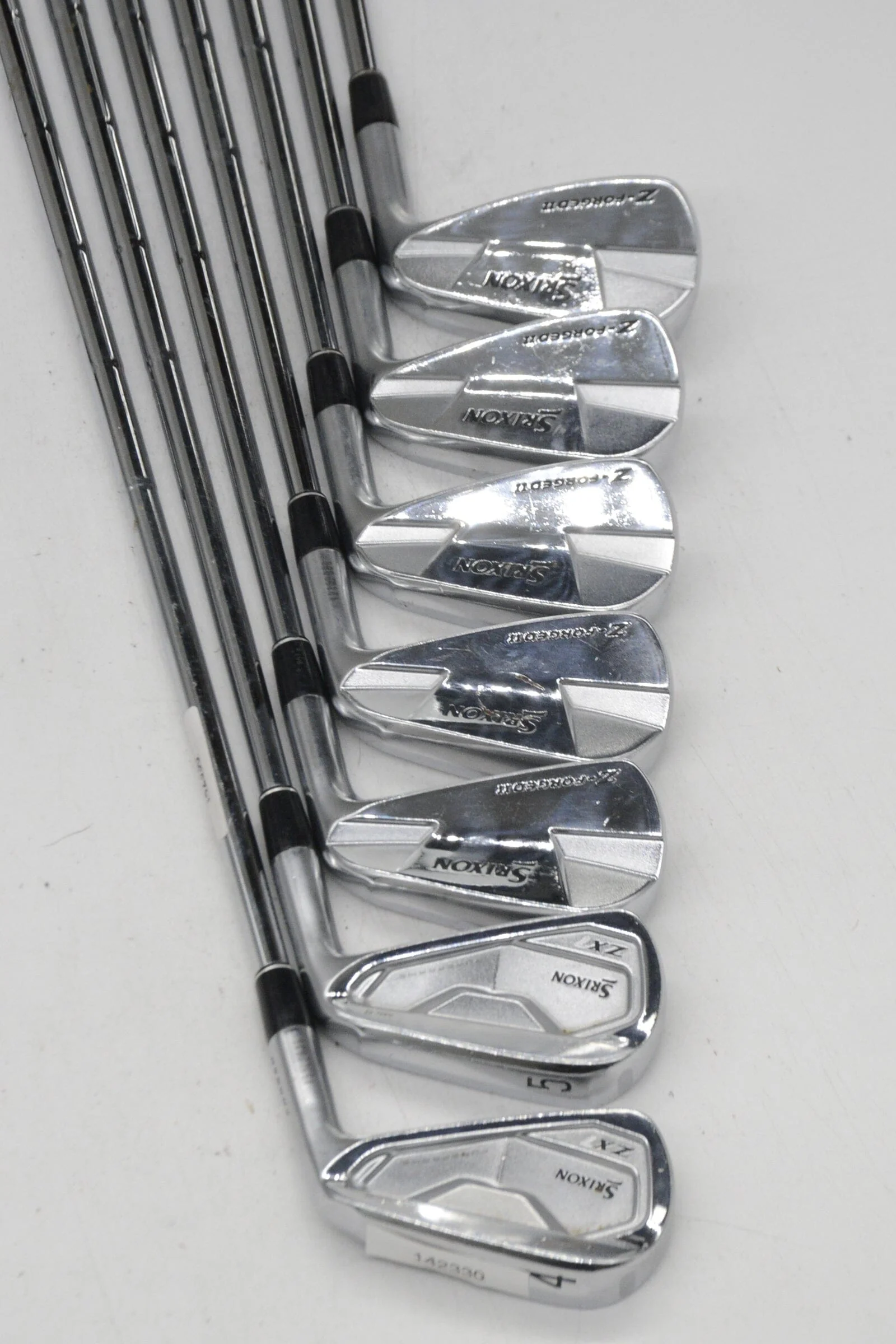 Srixon Z-Forged II / ZX7 MK II Combo 4-PW Iron Set X Flex +0.75" - Image 3