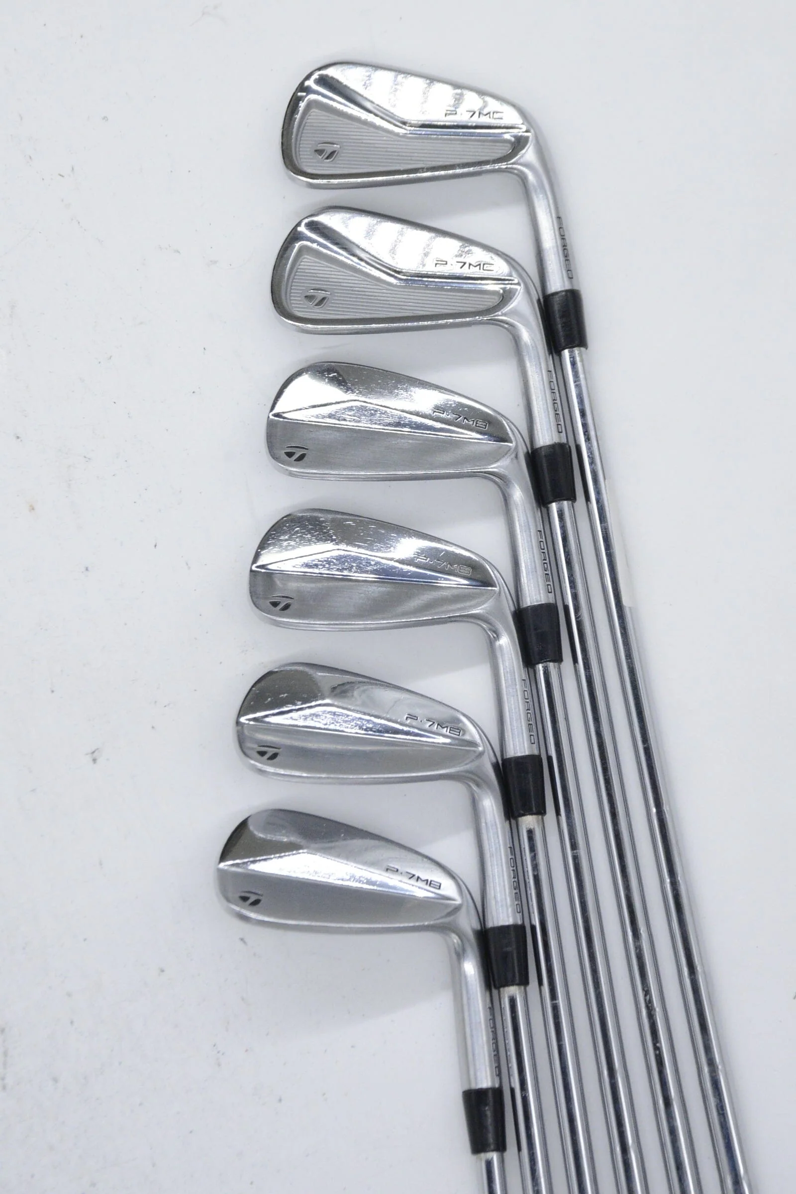 TaylorMade P7MC / P7MB Combo 5-PW Iron Set X Flex +0.5" - Image 2