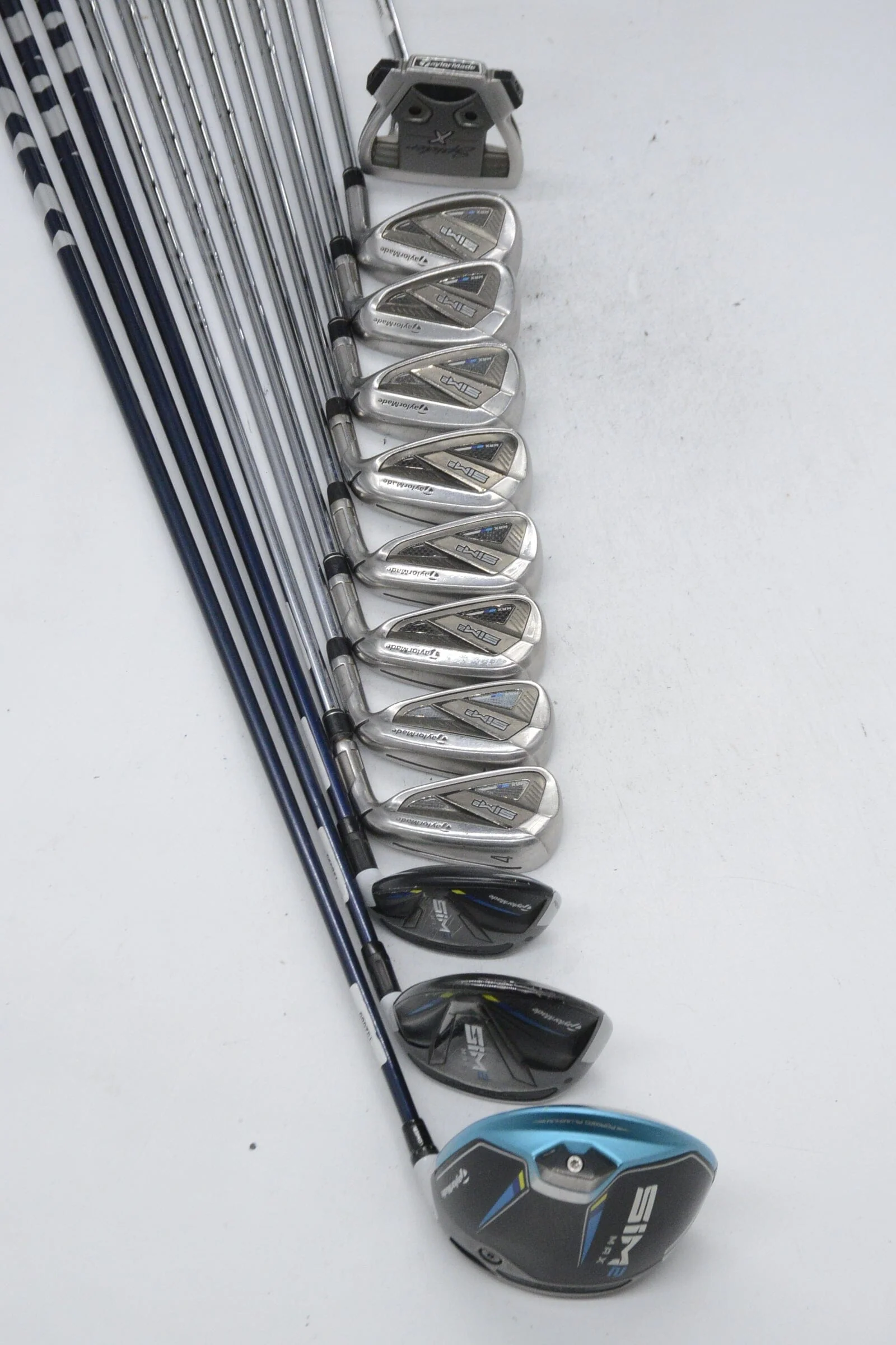 TaylorMade SIM2 Max Mixed Full Set R Flex Std Length - Image 2