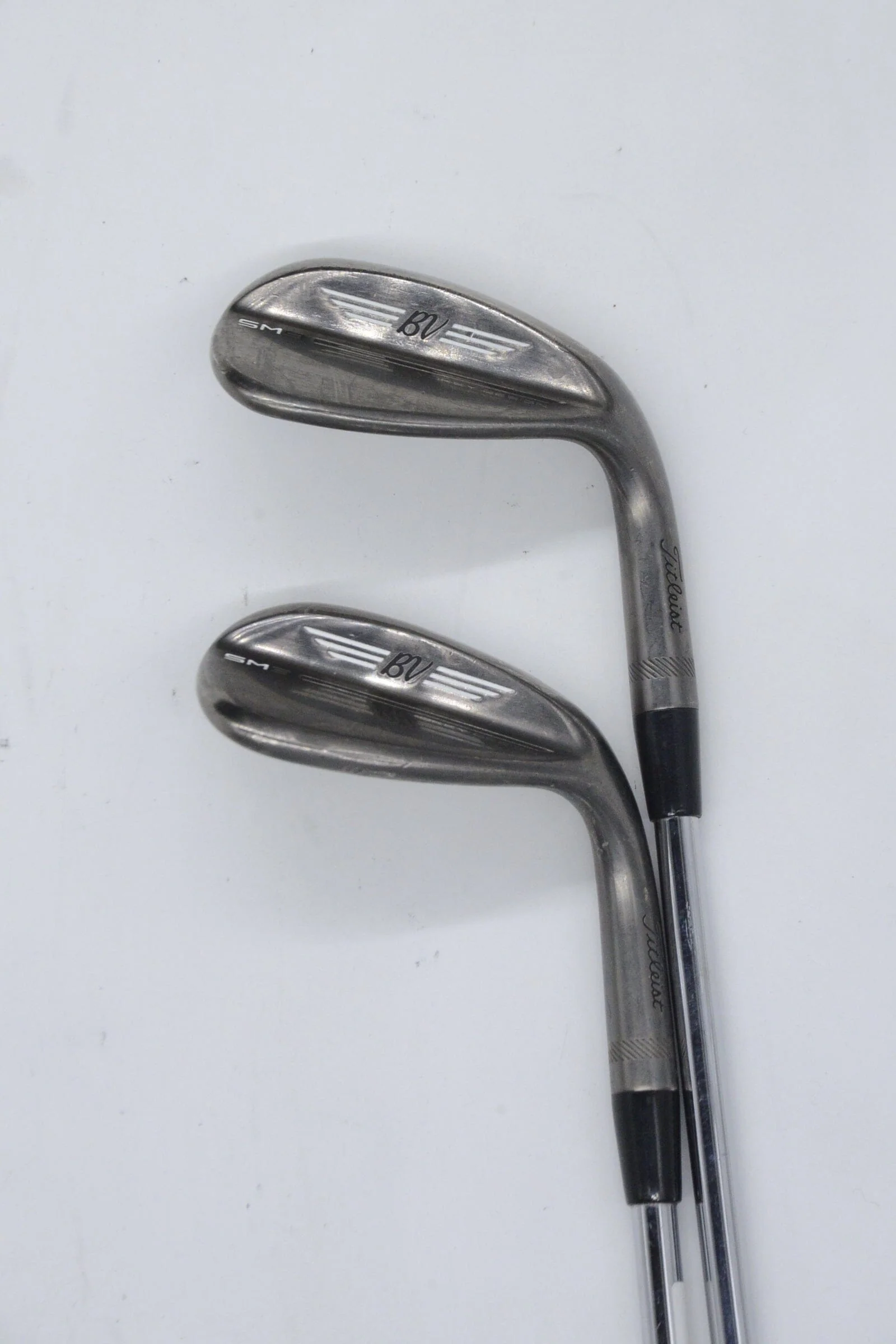 Titleist Vokey SM9 Brushed Steel 54 & 58 Degree Wedge Set S Flex