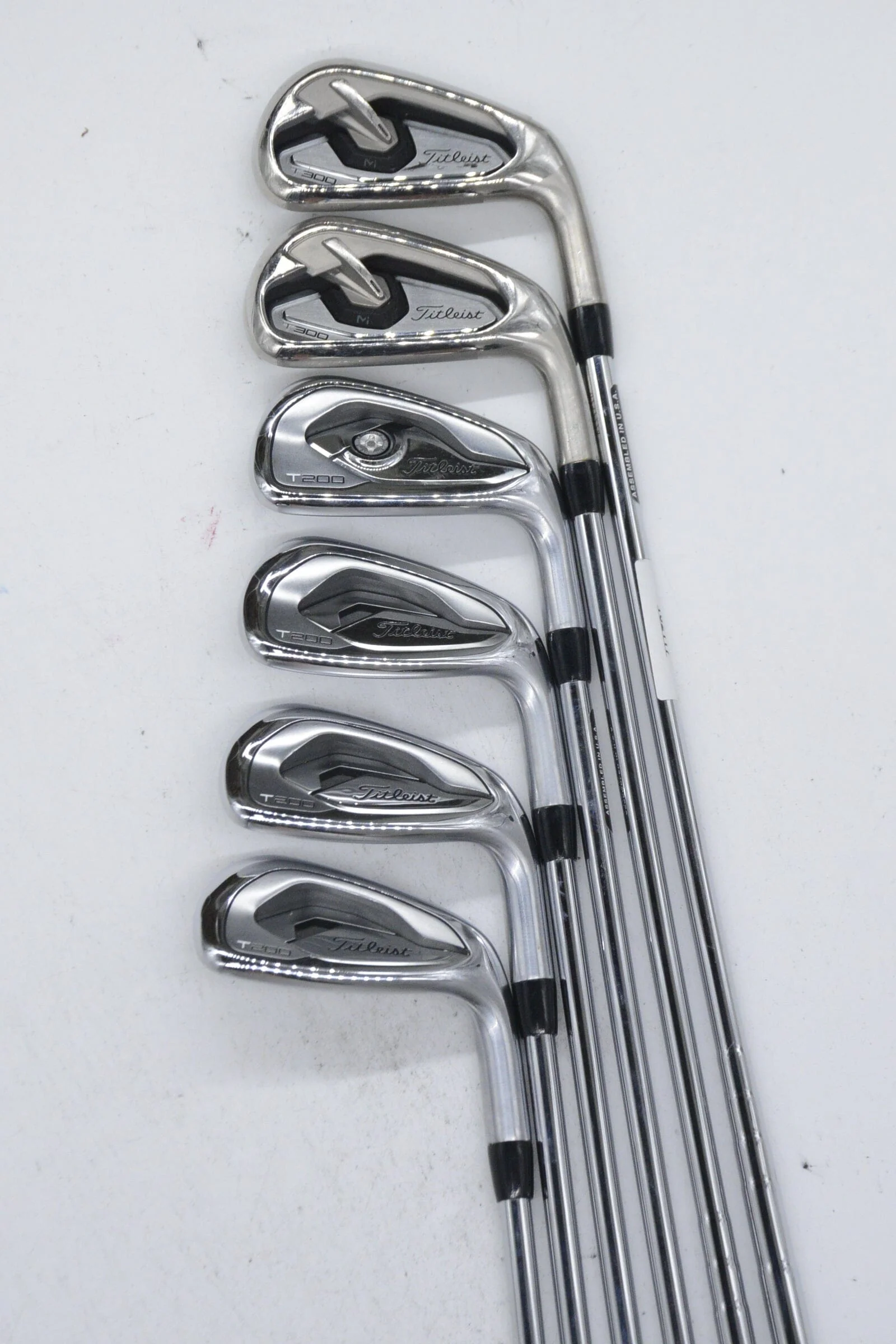 Titleist T200 / T300 Combo 5-PW Iron Set S Flex +0.5" - Image 2