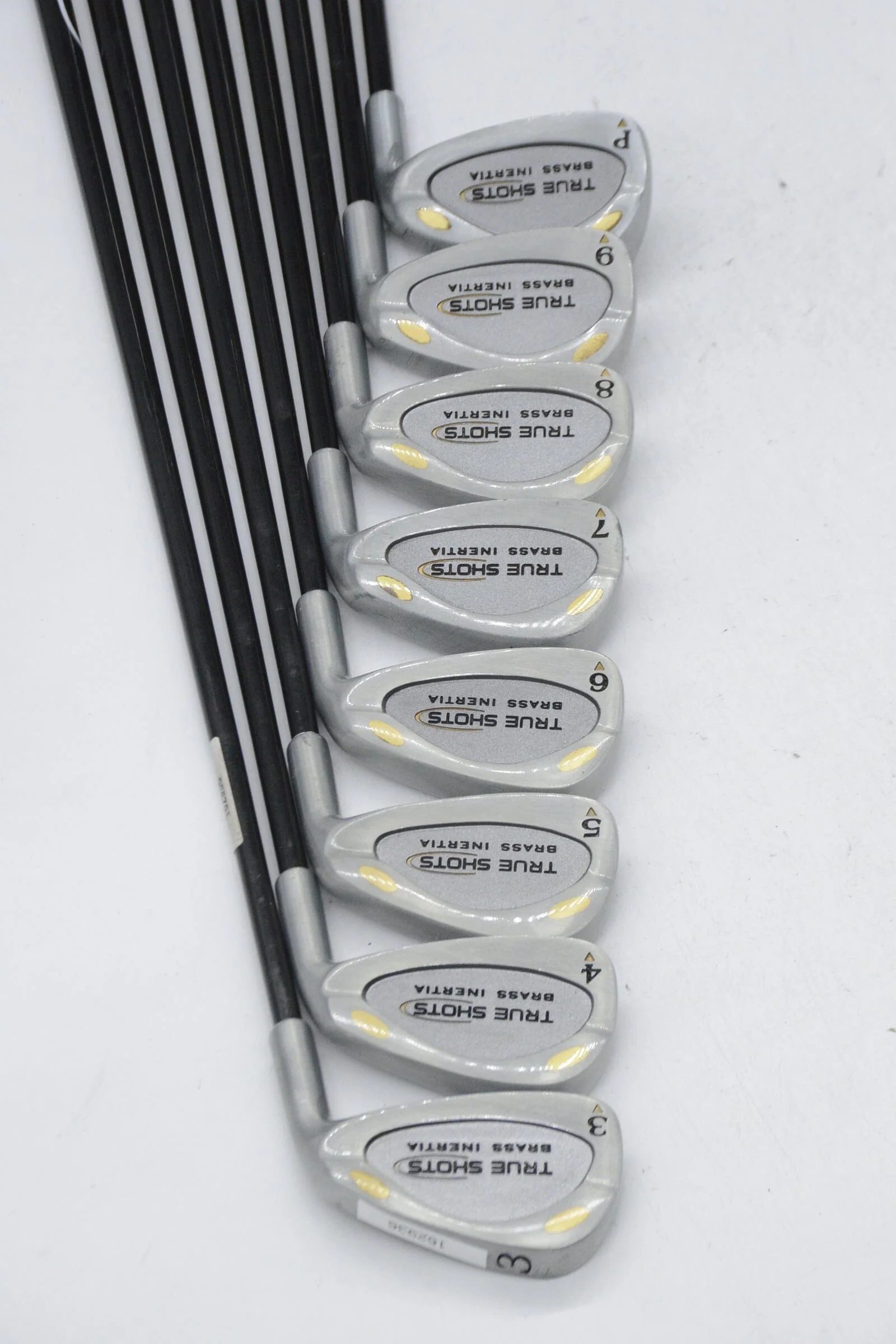 True Shots Brass Inertia 3-PW Iron Set R Flex -0.25" - Image 3