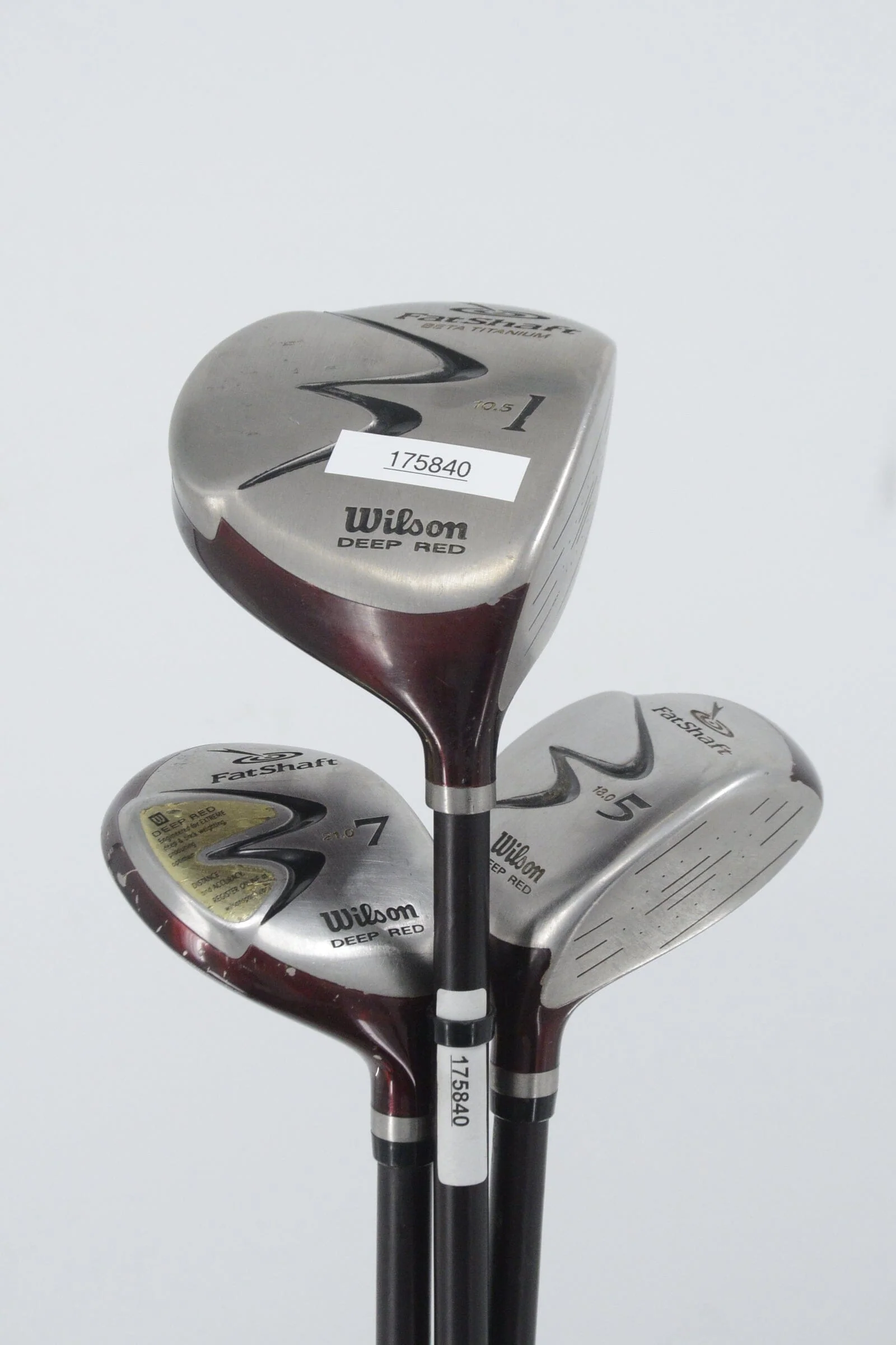Wilson Deep Red D, 5W, 7W Wood Set R Flex