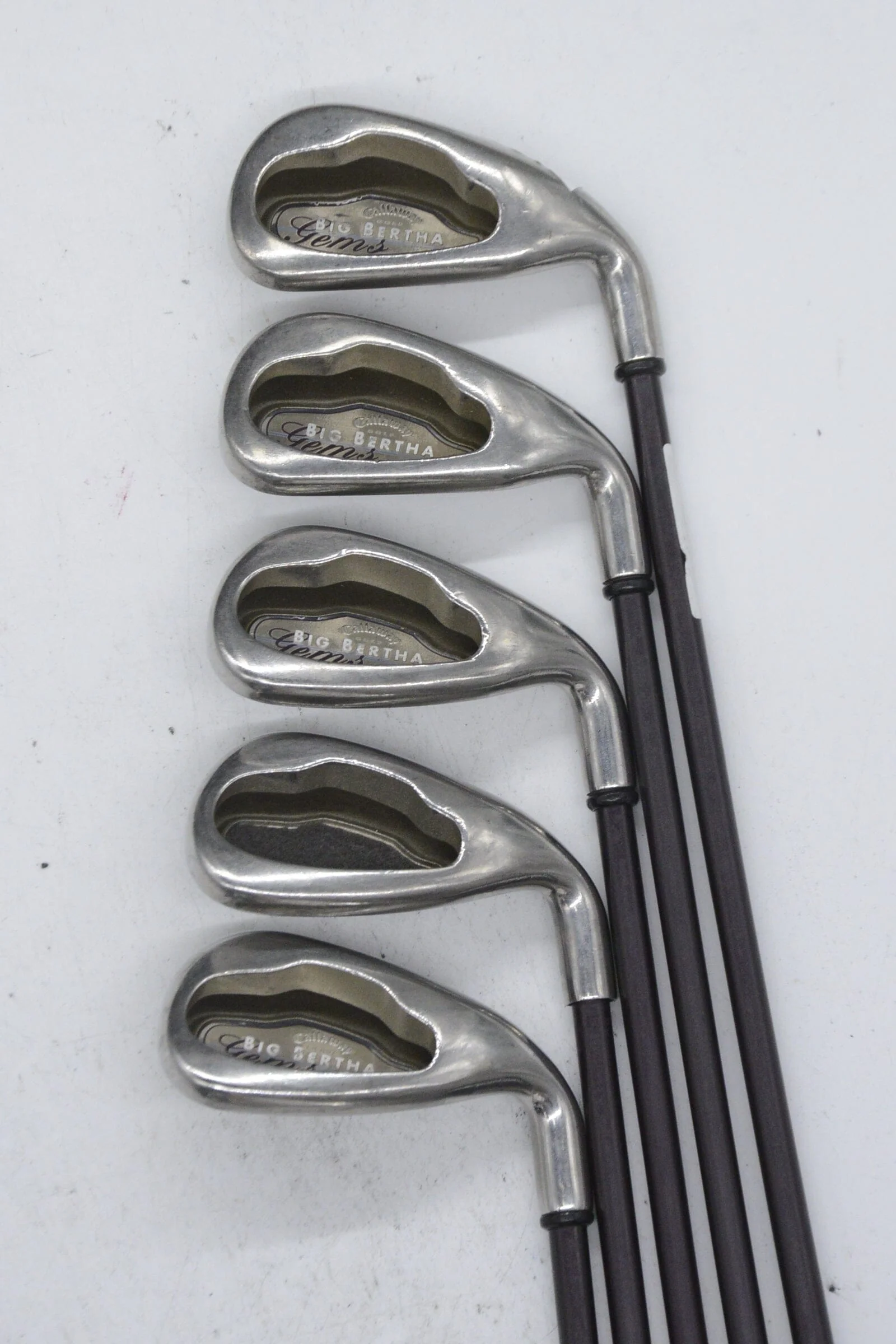 Women's Callaway Big Bertha Gems 6-PW Iron Set W Flex -0.25" - Image 2