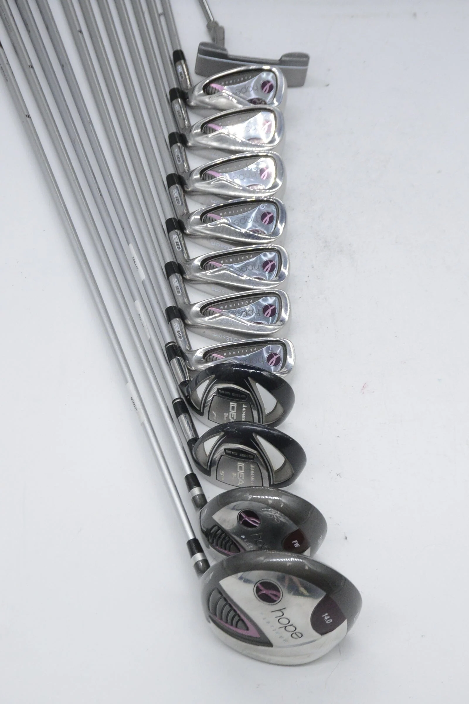 Women's Wilson Hope Platinum Mixed Full Set W Flex Std Length - Image 2